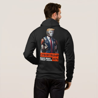 Pull À Capuche CyberTrump 2076 | Rendre la grandeur de Mars
