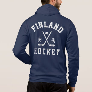 Pull À Capuche D sweat-shirt à capuche hockey sur glace Finlande