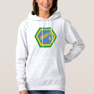 Pull À Capuche D sweatshirt à capuche pour femme gris SUN BRASI