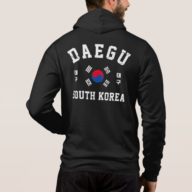 Pull À Capuche Daegu Corée du Sud  (Dos)