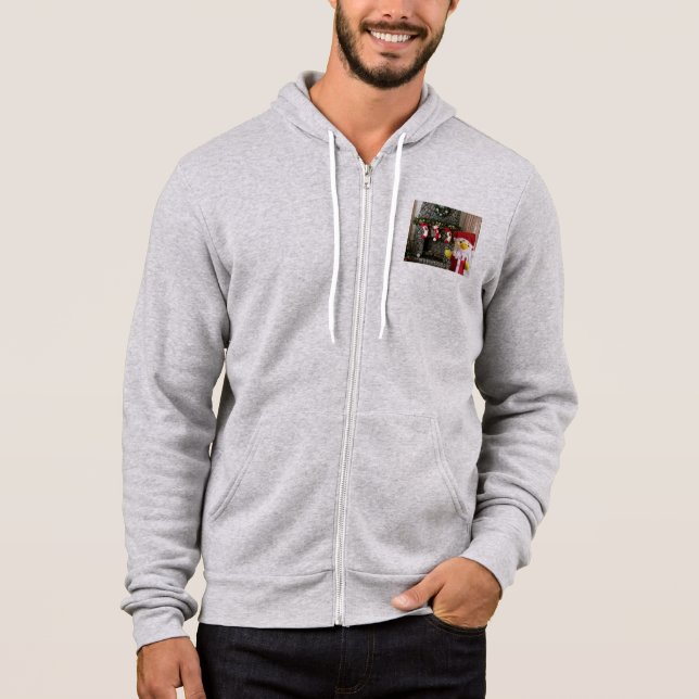 Pull À Capuche Danny Duck Santa - Aventure de Noël (Devant)