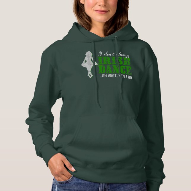 Pull À Capuche Danse irlandaise (Devant)