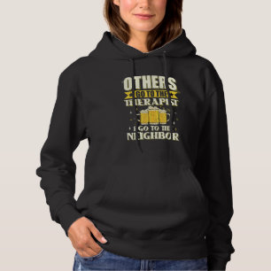 Pull À Capuche D'Autres Vont Chez Le Thérapiste Que Je Vais Chez