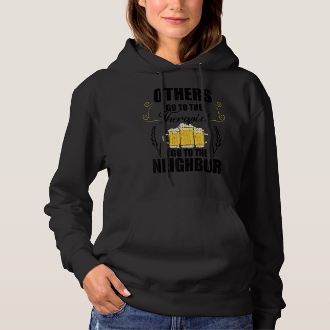 Pull À Capuche D'Autres Vont Chez Le Thérapiste Que Je Vais Chez  (Devant)
