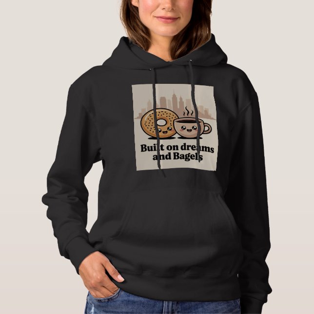 Pull À Capuche De Brooklyn avec amour  (Devant)