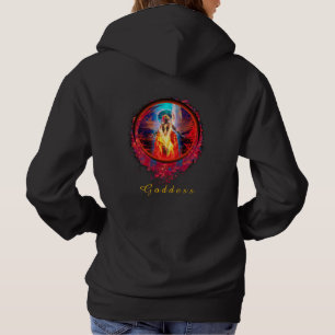 Pull À Capuche Déesse PELE du Feu