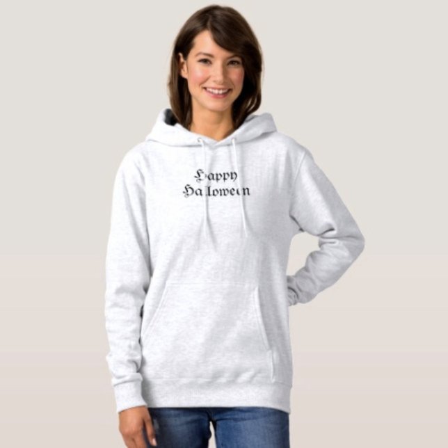 Pull À Capuche Délice Effrayant : T-Shirt Amusant de Fantômes pou (0oz. cotton-poly blend 100% cotton face set-in sleeves  double needle-stitched armholes bottom band.)