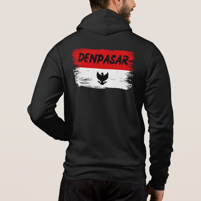 Pull À Capuche Denpasar Indonésie  (Dos)