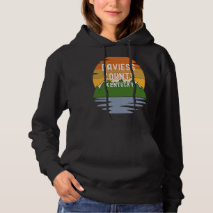 Pull À Capuche Depuis le coucher de soleil vintage du comté de Da