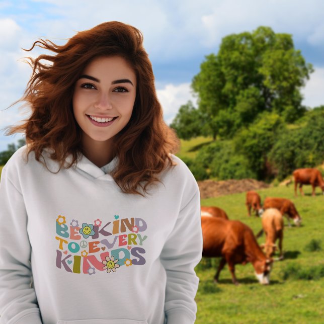 Pull À Capuche Des Fleurs Tendances Rétro Sont À La Hauteur De To (Créateur téléchargé)