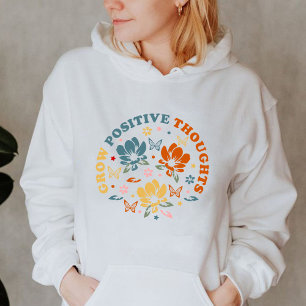 Pull À Capuche Développer des pensées positives cadeau d'appréc