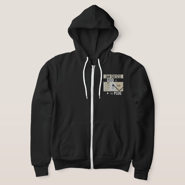 PULL À CAPUCHE DIEU EST LA PRISE (Poser)