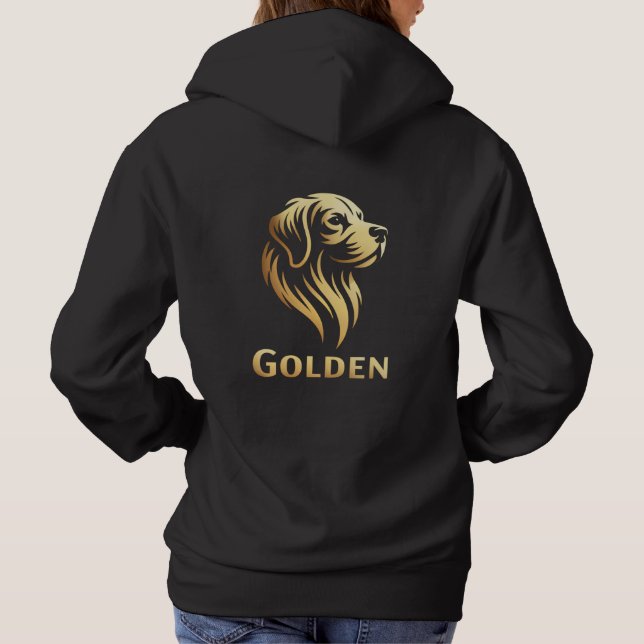 Pull À Capuche Diseño Premium de Golden en Dorado (Dos)