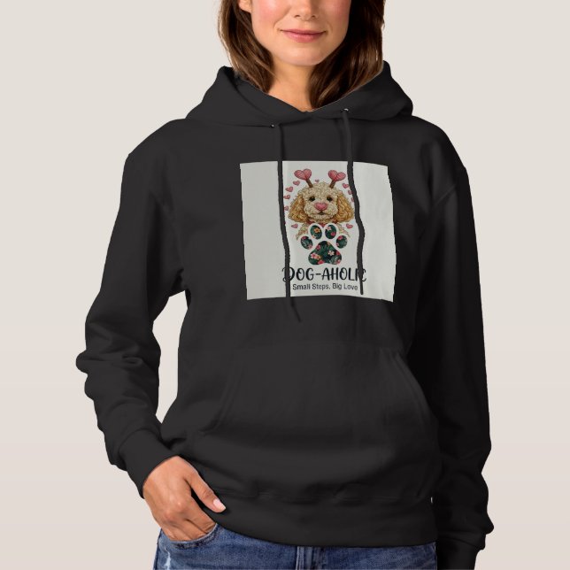 Pull À Capuche Dog mom adorable hoodie (Devant)