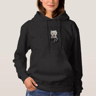 Pull À Capuche Dog Personal Stalker Je vais vous suivre Westie