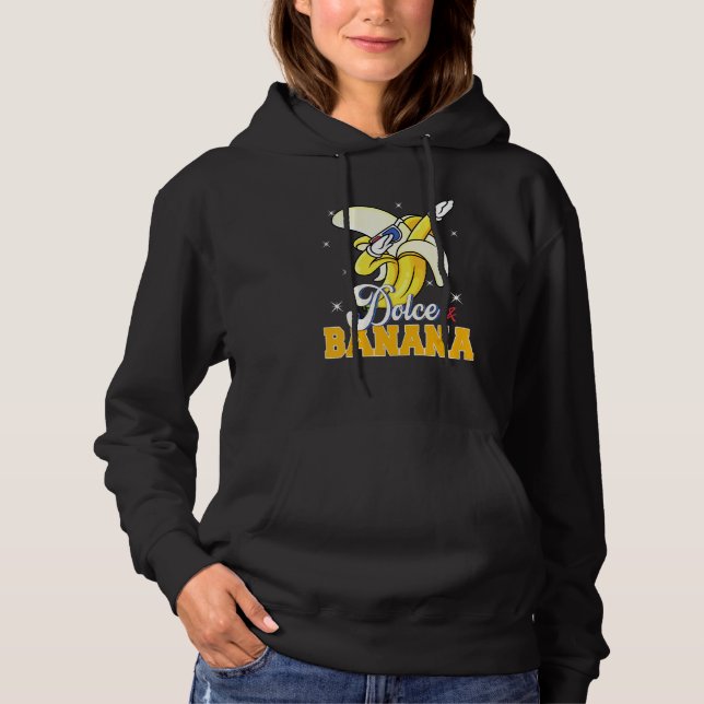 Pull À Capuche Dolce Banana Dabbing Bananes Veggie Veggie (Devant)