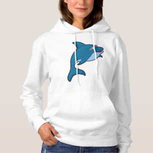 Pull À Capuche Dolphin at Swimming with Swimming goggles