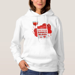 Pull À Capuche Don de sang Être un sauveteur de vie Faire don de