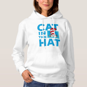 Pull À Capuche Dr Seuss   Chat dans le logo du Casquette
