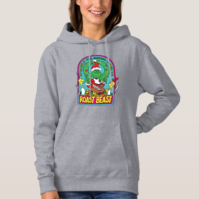 Pull À Capuche Dr. Seuss | Graphique de Bête Rôtie (Devant)