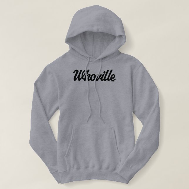 Pull À Capuche Dr Seuss | Who-ville Script Logo T-Shirt (Design devant)