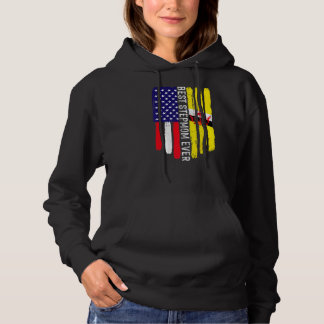 Pull À Capuche Drapeau américain et drapeau de Brunei Meilleur St