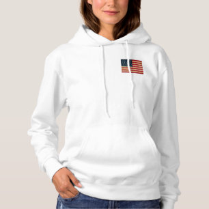 Pull À Capuche Drapeau américain vintage Grunge