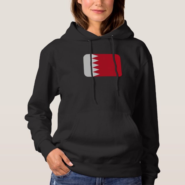 Pull À Capuche Drapeau Bahreïn (Devant)