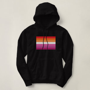 Pull À Capuche Drapeau de fierté lesbienne