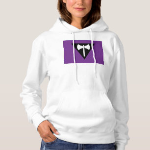 Pull À Capuche Drapeau de fierté lesbienne SlipperyJoe puissant s