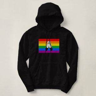 Pull À Capuche Drapeau de fierté LGBTQ+ Two-Spirit