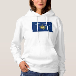 Pull À Capuche Drapeau de la République de Conch, Drapeau de Key 