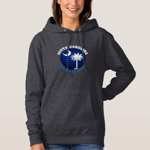 PULL À CAPUCHE DRAPEAU D'ÉTAT DE PALMETTO DE CAROLINE SUD