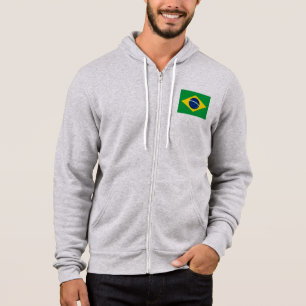 Pull À Capuche Drapeau du Brésil