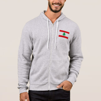 Pull À Capuche Drapeau du Liban
