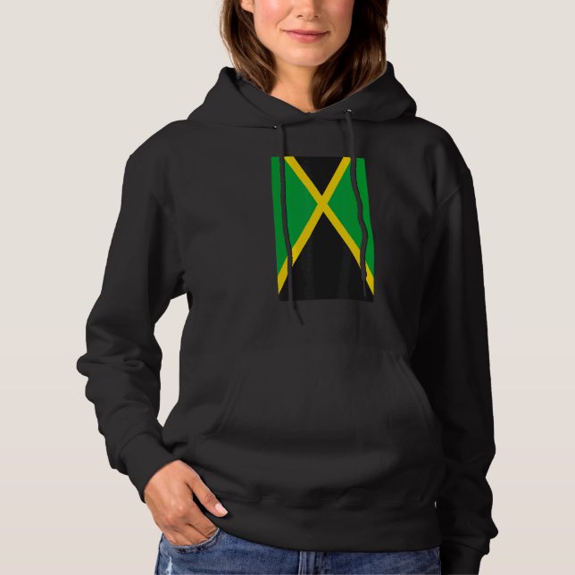 Pull À Capuche Drapeau jamaïcain (Devant)