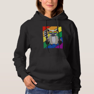 Pull À Capuche Drapeau Lgbtq Mois Fierté Gay Lemuriens Arc-En-Cie