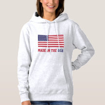 Drapeau Patriotique Rouge Blanc Bleu Étoiles Et Fr