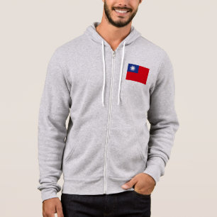 Pull À Capuche Drapeau Taïwan