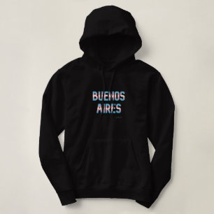 Pull À Capuche Drapeau transgenre de la Fierté de Buenos Aires