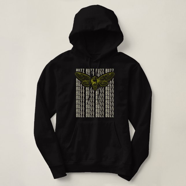 Pull À Capuche Drôle Cicada Enchauffer Brood X Chanson De Mon Peu (Design devant)