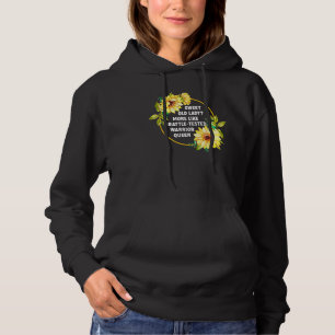 Pull À Capuche Drôle Douce Vielle Dame Plus Comme Battle Testé Wa