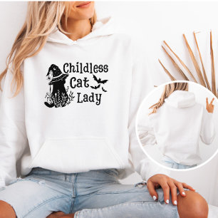 Pull À Capuche Drôle Éffrayant mignonne Halloween Enfant Chat Lad