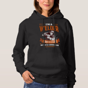 Pull À Capuche Drôle Souder pour Homme Cadeau Fixer Stupide