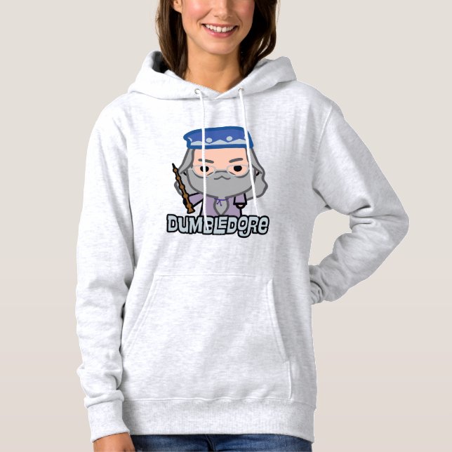 Pull À Capuche Dumbledore Cartoon Caractère Art (Devant)