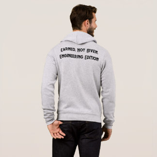 Pull À Capuche Earned Not Given Engineering Edition Zip Hoodie