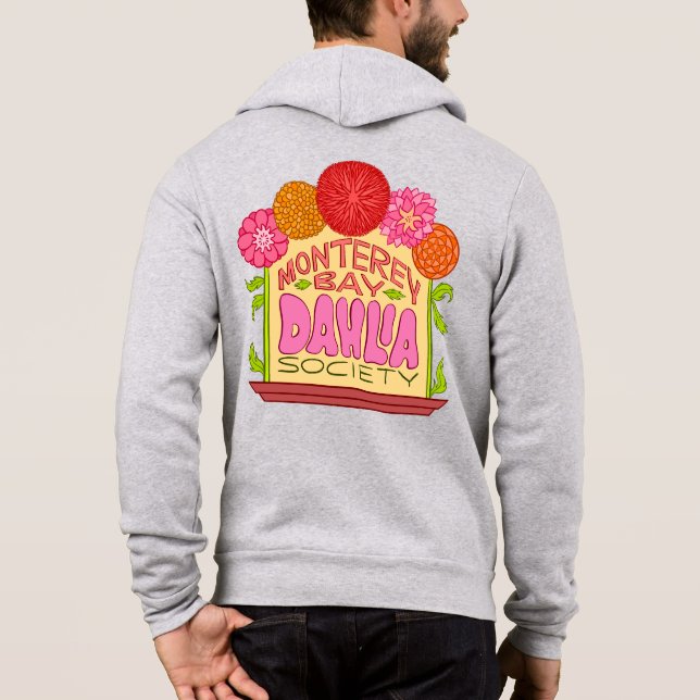 Pull À Capuche éclair et zip lumineux (Dos)