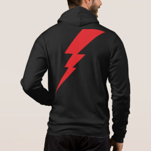 Pull À Capuche Éclair rouge