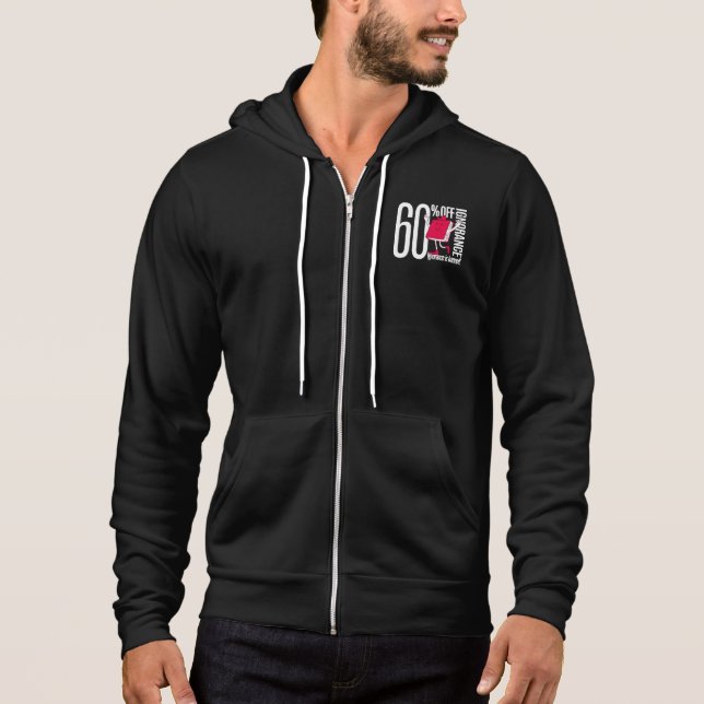 Pull À Capuche Éducation drôle d'ignorance interdite pour les bib (Devant)