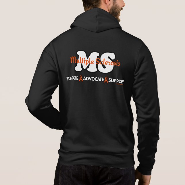 Pull À Capuche Éduquer le support de l'avocat...MS (Dos)